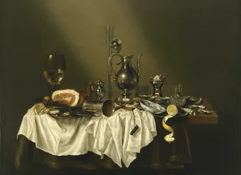 Desk with Ham
